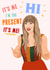 Fun Taylor Swift Anti-Hero Card for Music Fans created by URGHH Card Co.