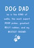 Cute Father's Day Card - Dog Dad created by Creationery