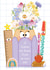 Heartfelt Thank You Card - Teacher - Flowers created by Athelea Grey
