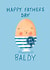 Cheeky Father’s Day Card - Baldy - Egg created by Nicola Watson