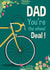 Cute Father’s Day card - Wheel Deal created by Kasia Cards
