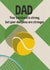 Pretty Father’s Day Card - Tennis created by Kasia Cards