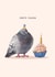Party Pigeon Birthday Card created by Beth Goodwin