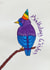Cute Birthday Card for Anyone - Bird with Party Hat created by artmilli