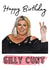 Gemma Collins Birthday Card! Funny Best Friend Essex Rude Swearing Cheeky created by Melissa Charlotte
