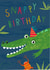 Cute Birthday Card - Snappy Birthday created by Pablo and Pickle Studio
