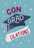 Pretty Graduation Card - Con-GRAD-ulations created by Silky Rose Design