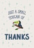 Funny Thank you Card - Small Toucan of Thanks created by Silky Rose Design