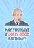 Funny King Charles Jolly Good Birthday card. created by TeHe Gifts