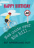 Funny 40th Birthday Card for Cycling Lovers created by Running with Scissors