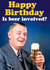 Funny Male Birthday Card about Beer created by Dean Morris Cards