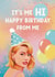 Celebrity Birthday Card - Taylor Swift - Anti Hero created by Giddy Kipper