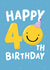 Happy 40th Birthday Card created by Fliss Muir
