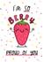 Cute Congratulations Card - Berry Proud of You created by Gobbygifts