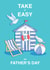 Take it Easy Father's Day Card created by Siobhan at april rose