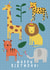 Cute Birthday Card - For Kids - Jungle Animals created by Abigail Elodie