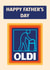 Cheeky Father's Day Card - Oldi created by Heeby Jeeby's