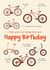 Funny Birthday Card - Bike Obsessed created by Spekle Studio