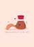 Cute anniversary card - Sushi - Soy Mate created by Rosalie Perl
