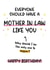 Mother In Law Birthday Card - A Mother In Law Like You created by Twisted Haggis