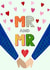 Cute Wedding card - Mr & Mr created by Holly Greenwood
