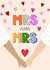 Cute Wedding card - Mrs & Mrs created by Holly Greenwood