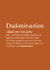 Birthday, Thankyou or Fathers Day card. Dictionary definition of Dadmiration created by Pete Gold