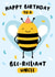 Bee-rilliant Uncle Birthday Card created by Macie Dot Doodles