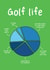 Funny Birthday card - Golf Life created by Spekle Studio