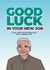Good Luck in your New Job created by Greetiks