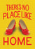 New Home card - There's No Place Like Home - Wizard of Oz Ruby Red Slippers created by Angelicabydesign