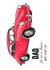 Dad, you’re a classic, vintage red sports car, happy Father’s Day! created by Pork Chop Designs