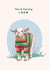 Cute Pregnancy Card - You're having a Kid created by Beth Goodwin
