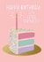 Pretty Birthday Card - Cake with Extra Sprinkles created by Lola