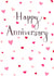 Pretty Anniversary Card - Hearts created by Love Lucy Illustration