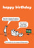 Funny Birthday Card - Borrow 20 Quid created by Modern Toss