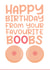 Funny Birthday Card From Girlfriend, Fiancée or Wife - Boobs created by Rekindle Design