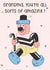 Cute Grandma Card - Liquorice Allsorts - You're All Sorts Of Amazing - Retro created by Lisa Wardle