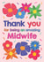 Cute Thank You Card - Midwife created by Spekle Studio