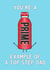Funny Prime Hydration Card For Step Dad created by Of Life & Lemons Ltd.