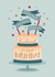 Cute Birthday Card - Amazing, fantastic, brilliant Husband created by The Pattern Press