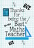Cute Card for saying thanks to your Maths Teacher created by Louise Potton Designs