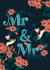 Mr & Mrs Wedding or Aniversary Card created by Natalia Maca