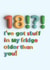 Funny 18th Birthday Card | Fridge created by Pottsy Prints