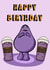 Funny Birthday Card - Grimace - McDonald's - TikTok created by Doublea