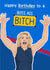 Funny Birthday Card - Ted Lasso - Boss Ass Bitch created by Blue Kiwi Design
