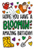 Funny Gardening Birthday Card | Floral Birthday Card created by TeePee Creations