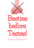 Funny Galentine's Card - Besties before Testes created by Cheeky Card Co