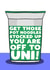 Funny University card - Pot Noodle created by Pickled Prints