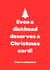 Funny Christmas Card - Rude Xmas created by Cheeky Card Co